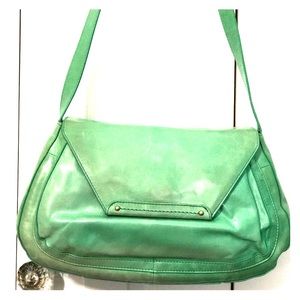 Vintage Hobo Handbag Mint Green